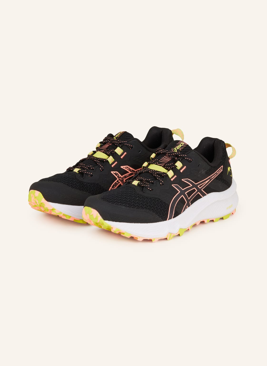 Asics Trailrunning-Schuhe Trabuco Terra 2 schwarz von ASICS