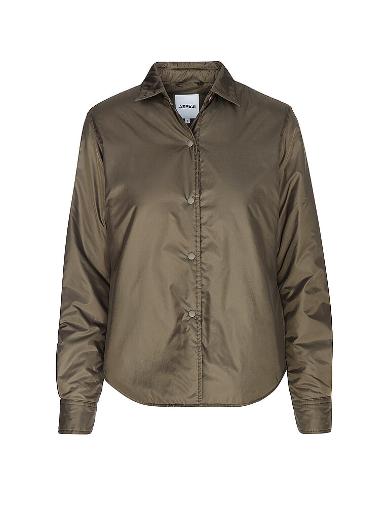 ASPESI Jacke - Overshirt grün | S ASPESI Jacke - Overshirt grün | S von ASPESI