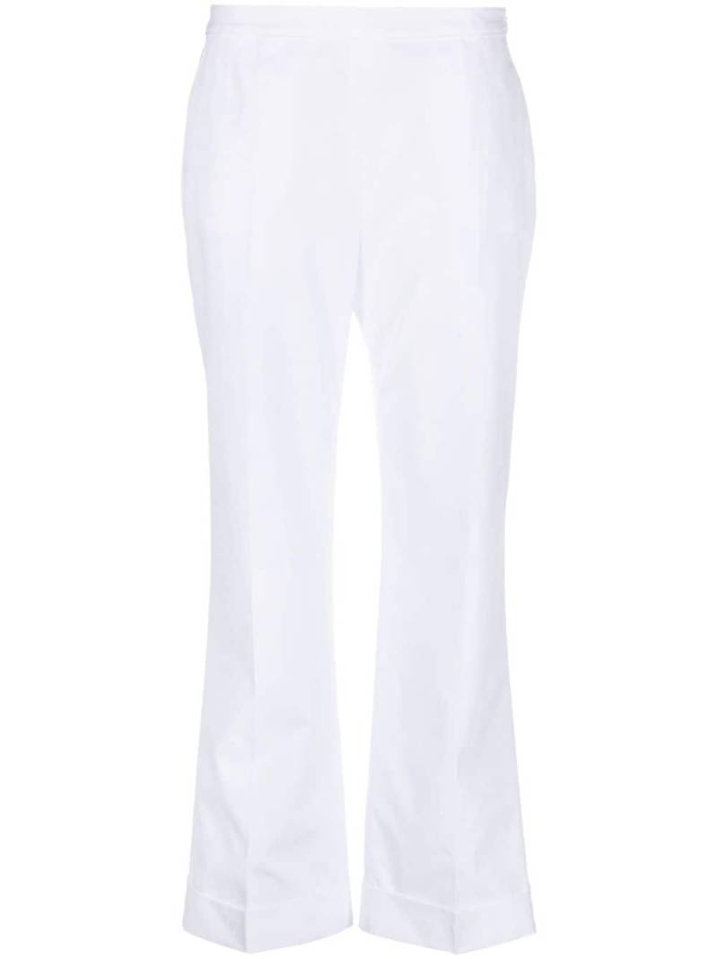 ASPESI bootcut cropped trousers - White von ASPESI