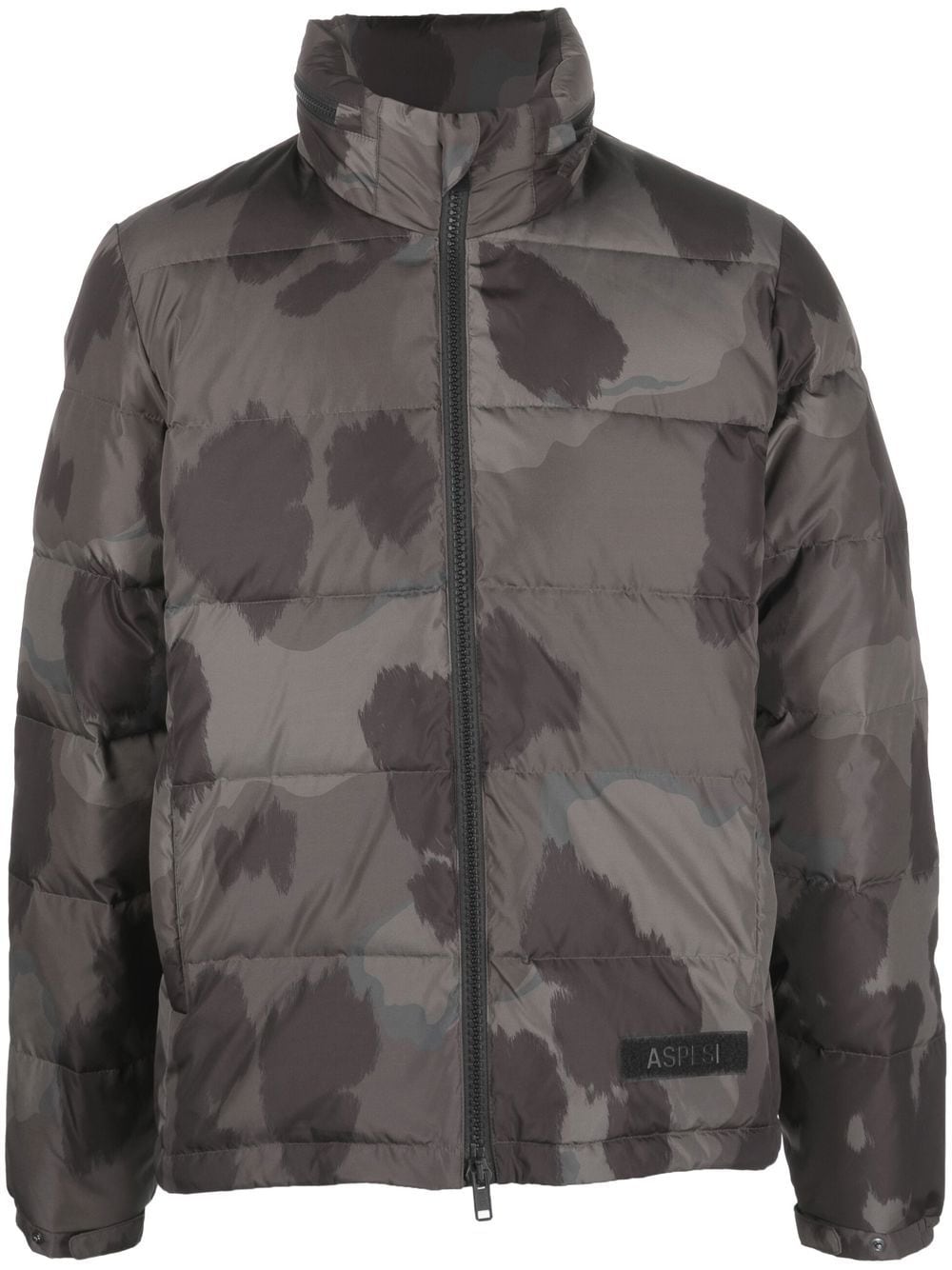 ASPESI camouflage-print padded jacket - Grey von ASPESI