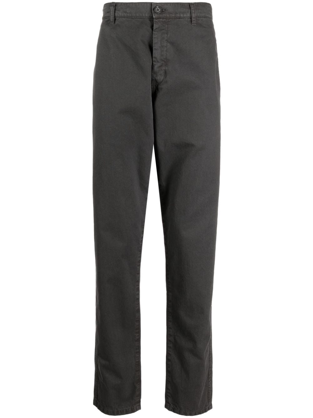 ASPESI gabardine straight-leg trousers - Grey von ASPESI