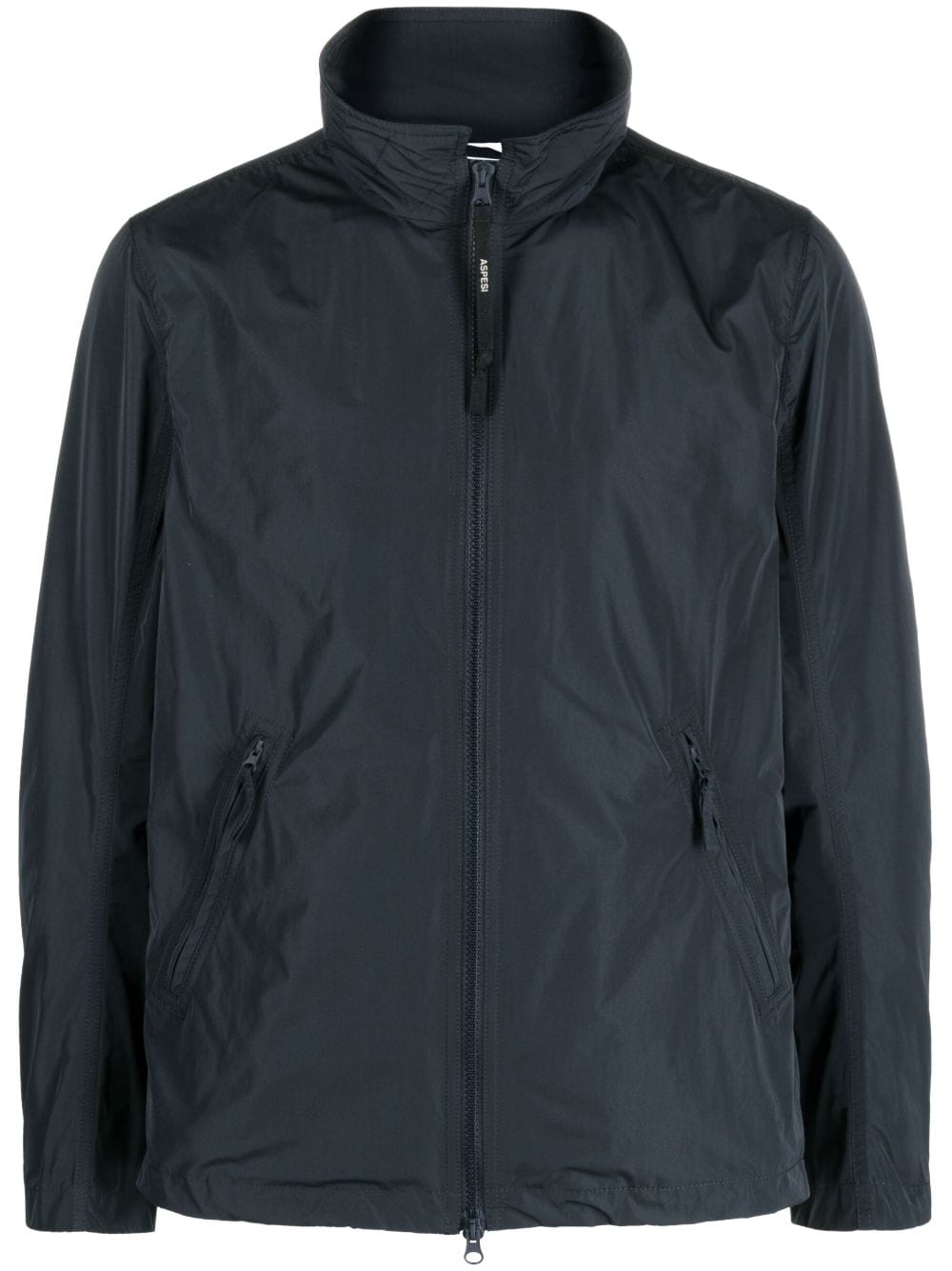 ASPESI high-neck zip-up windbreaker - Blue von ASPESI