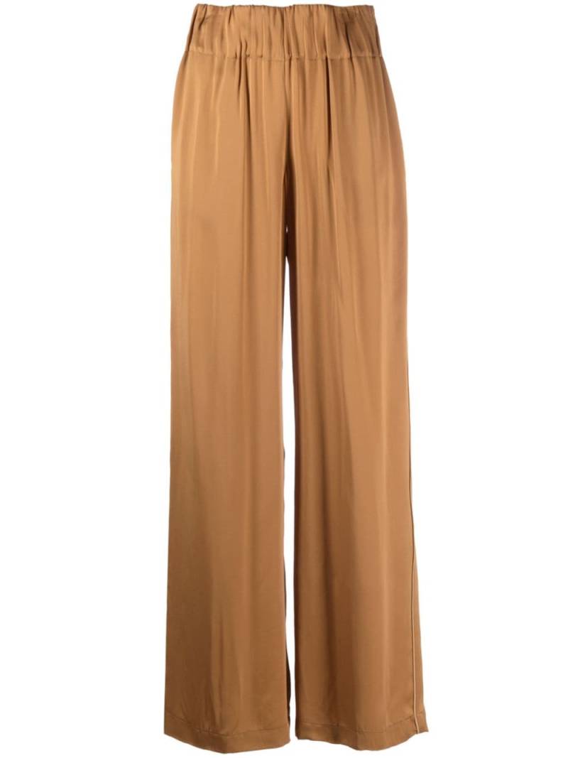 ASPESI high-waist wide-leg trousers - Brown von ASPESI