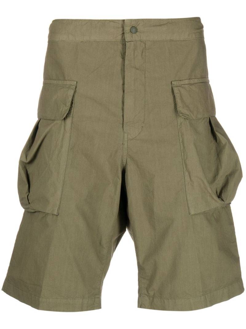 ASPESI knee-length cargo shorts - Green von ASPESI