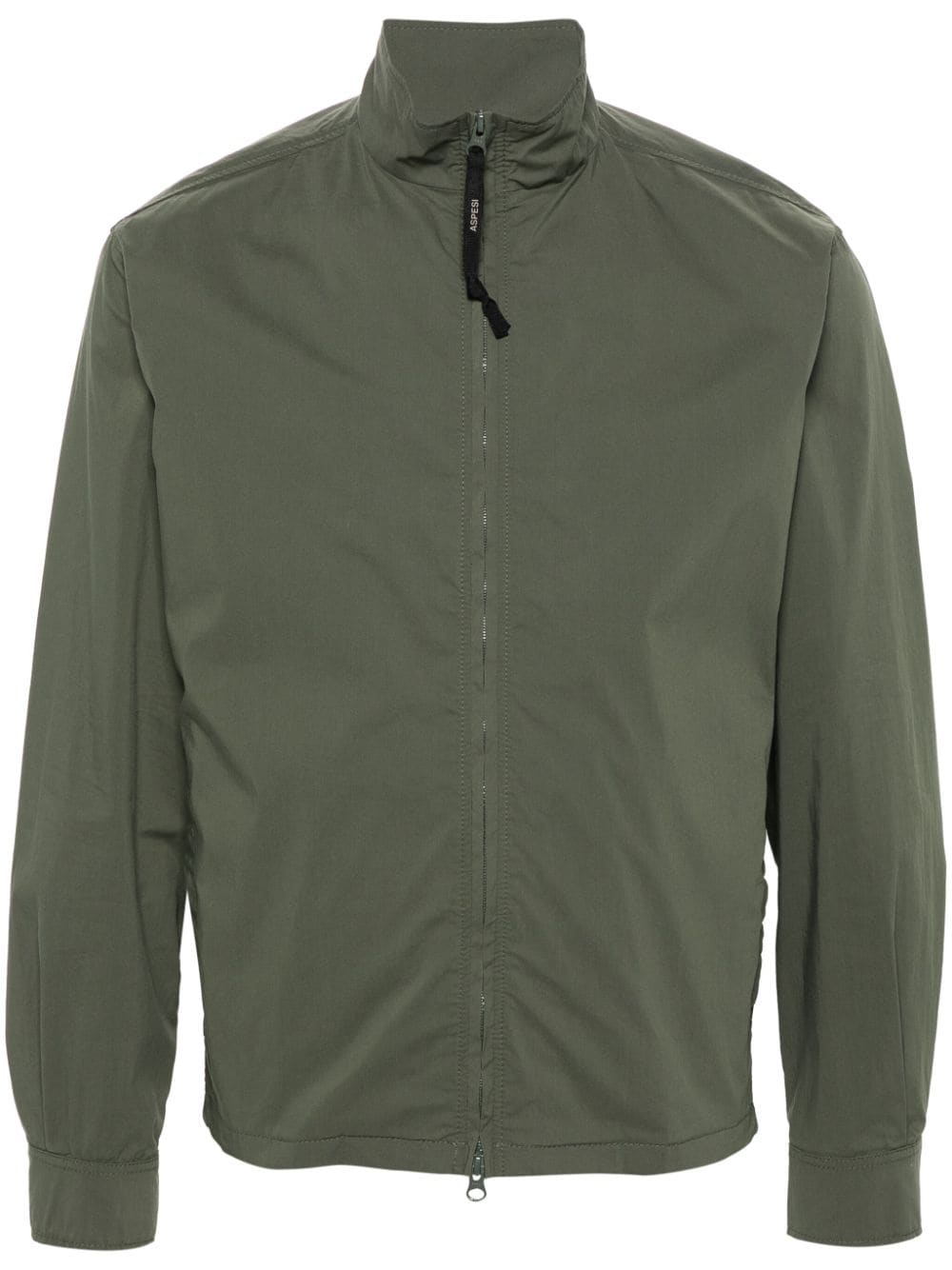 ASPESI lightweight zip-up jacket - Green von ASPESI