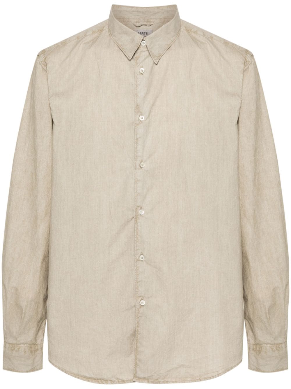 ASPESI long-sleeve cotton shirt - Neutrals von ASPESI