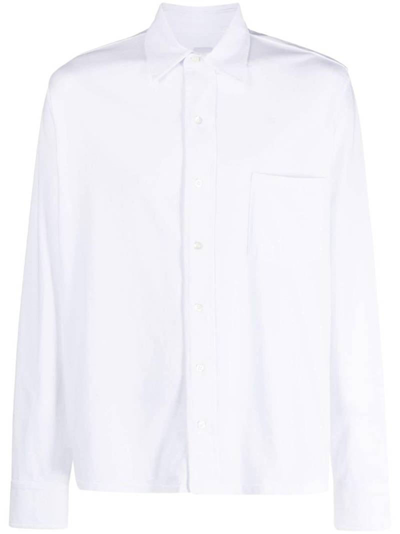 ASPESI long-sleeve cotton shirt - White von ASPESI