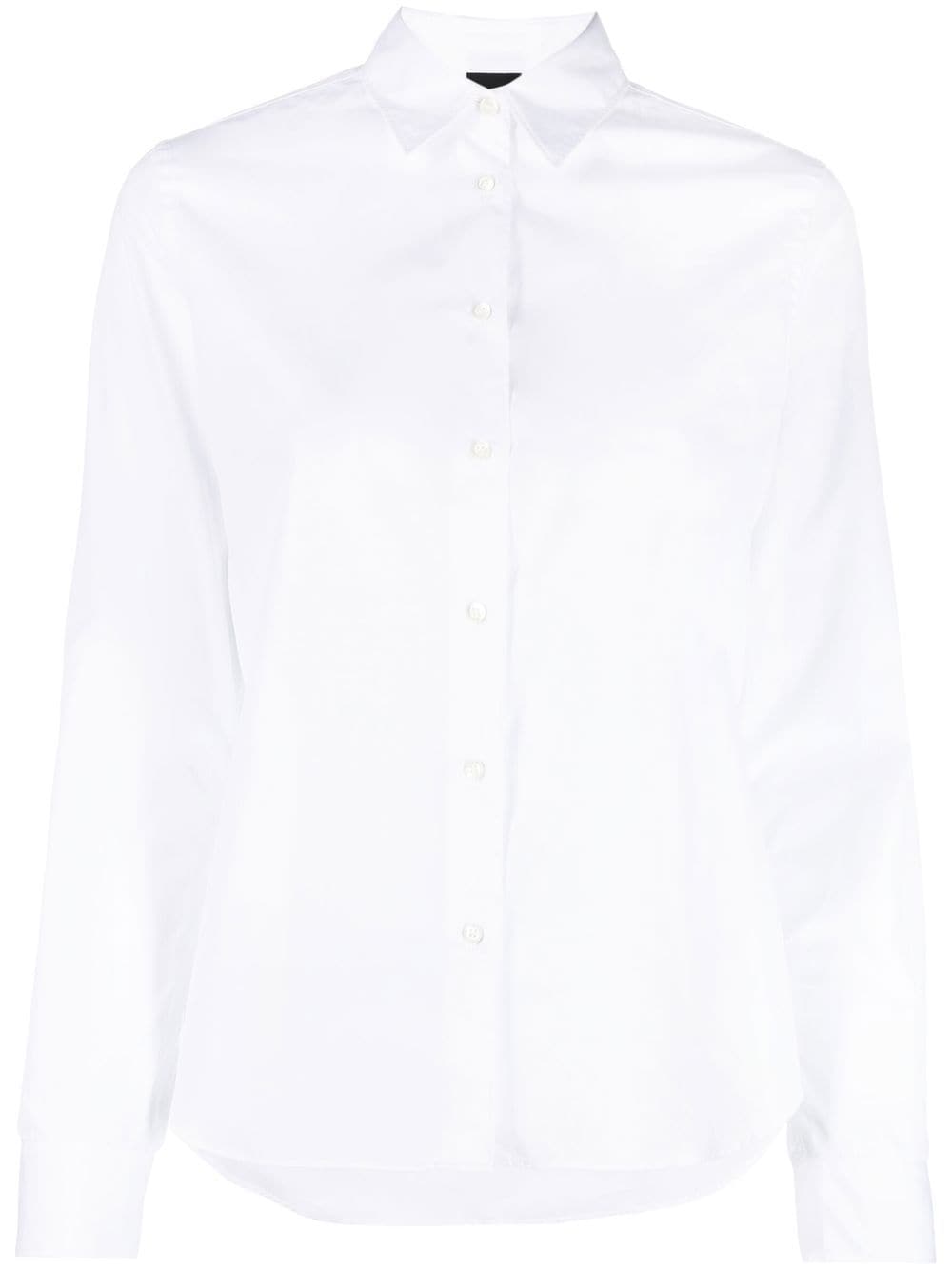 ASPESI long-sleeve cotton shirt - White von ASPESI