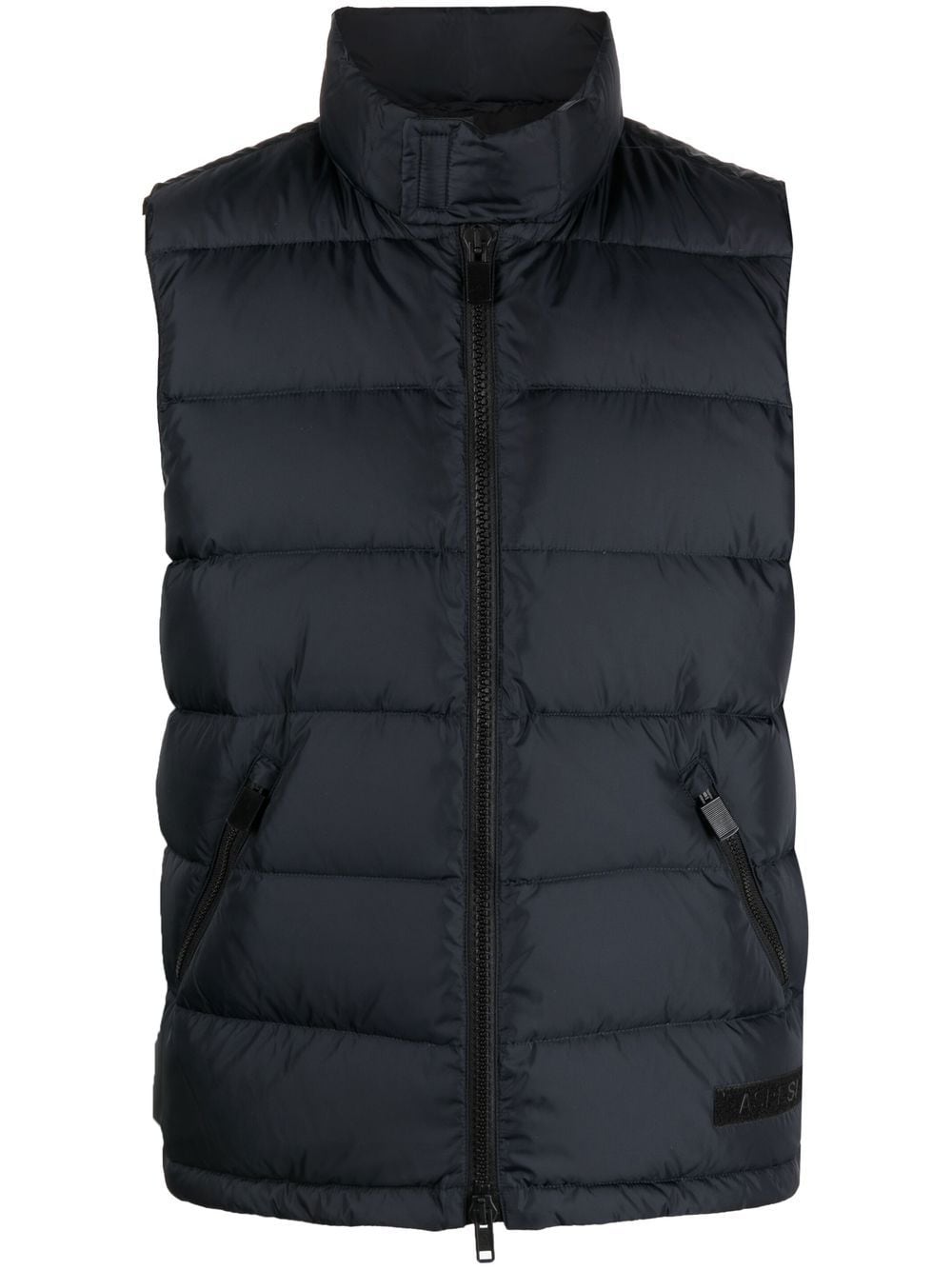 ASPESI padded down gilet - Blue von ASPESI