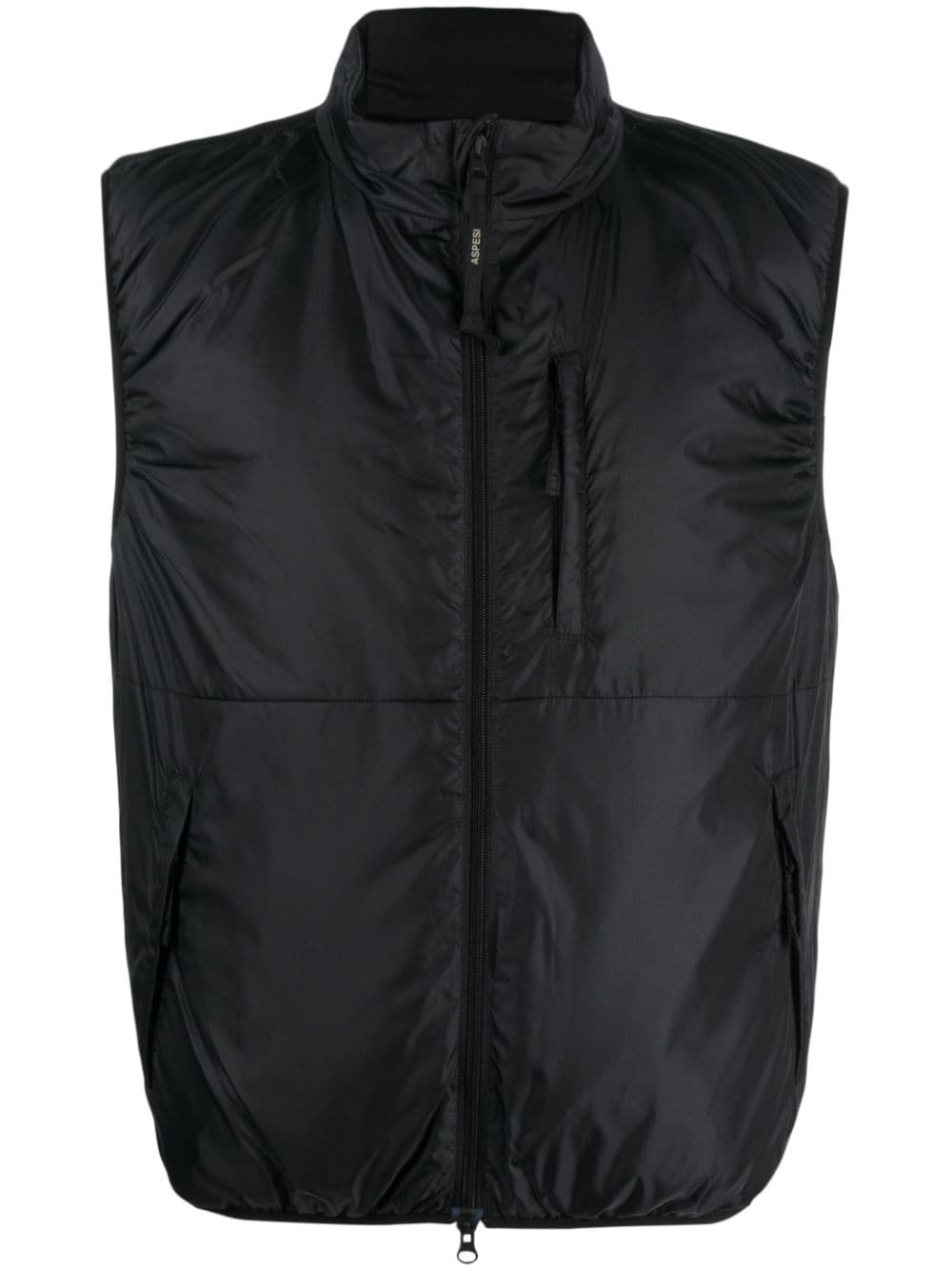 ASPESI padded high-neck gilet - Black von ASPESI