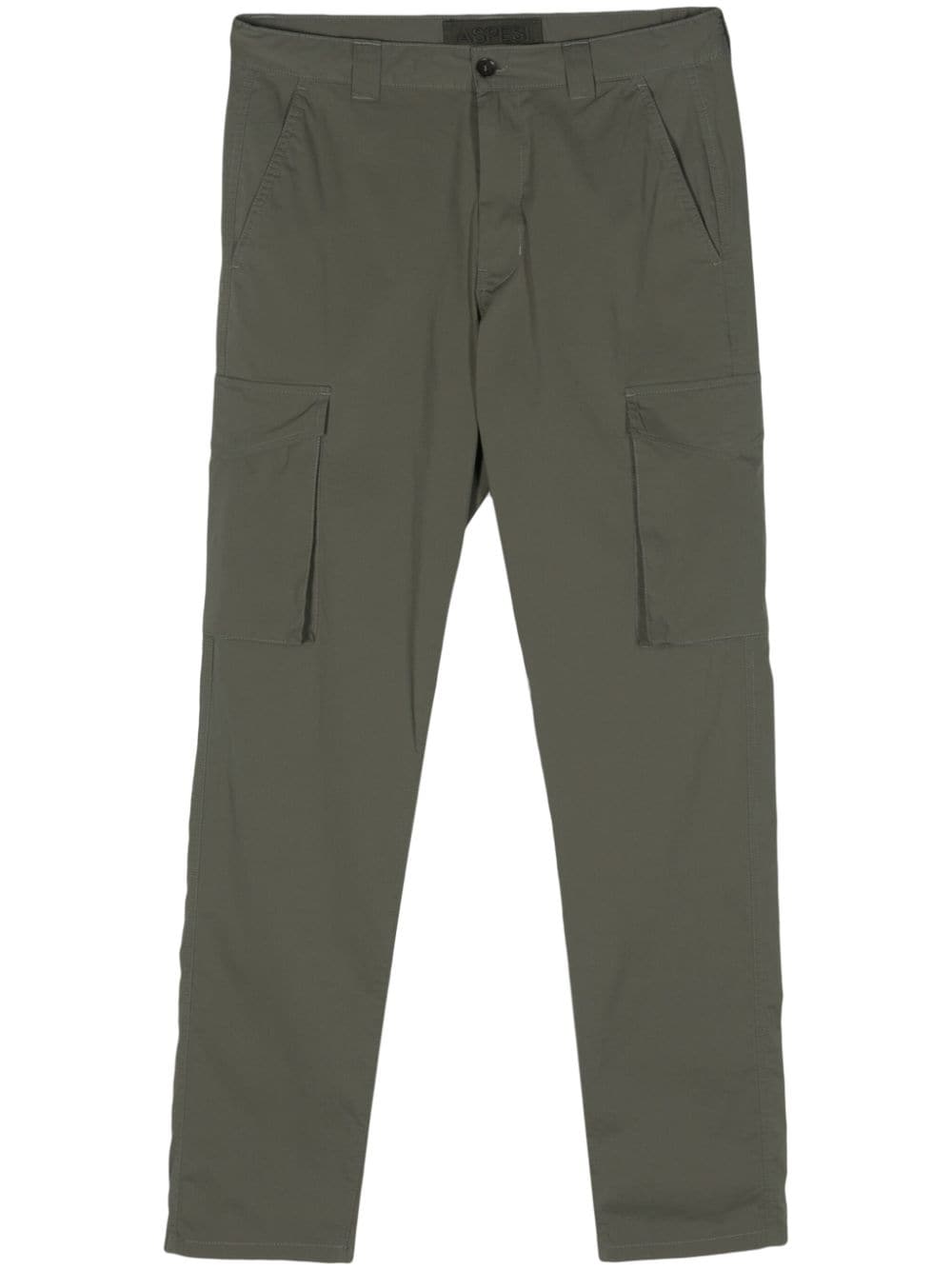 ASPESI poplin cargo trousers - Green von ASPESI