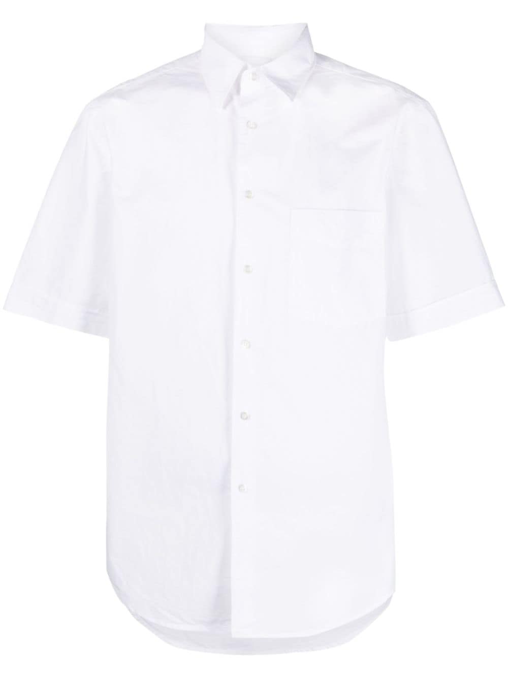 ASPESI short-sleeved cotton shirt - White von ASPESI