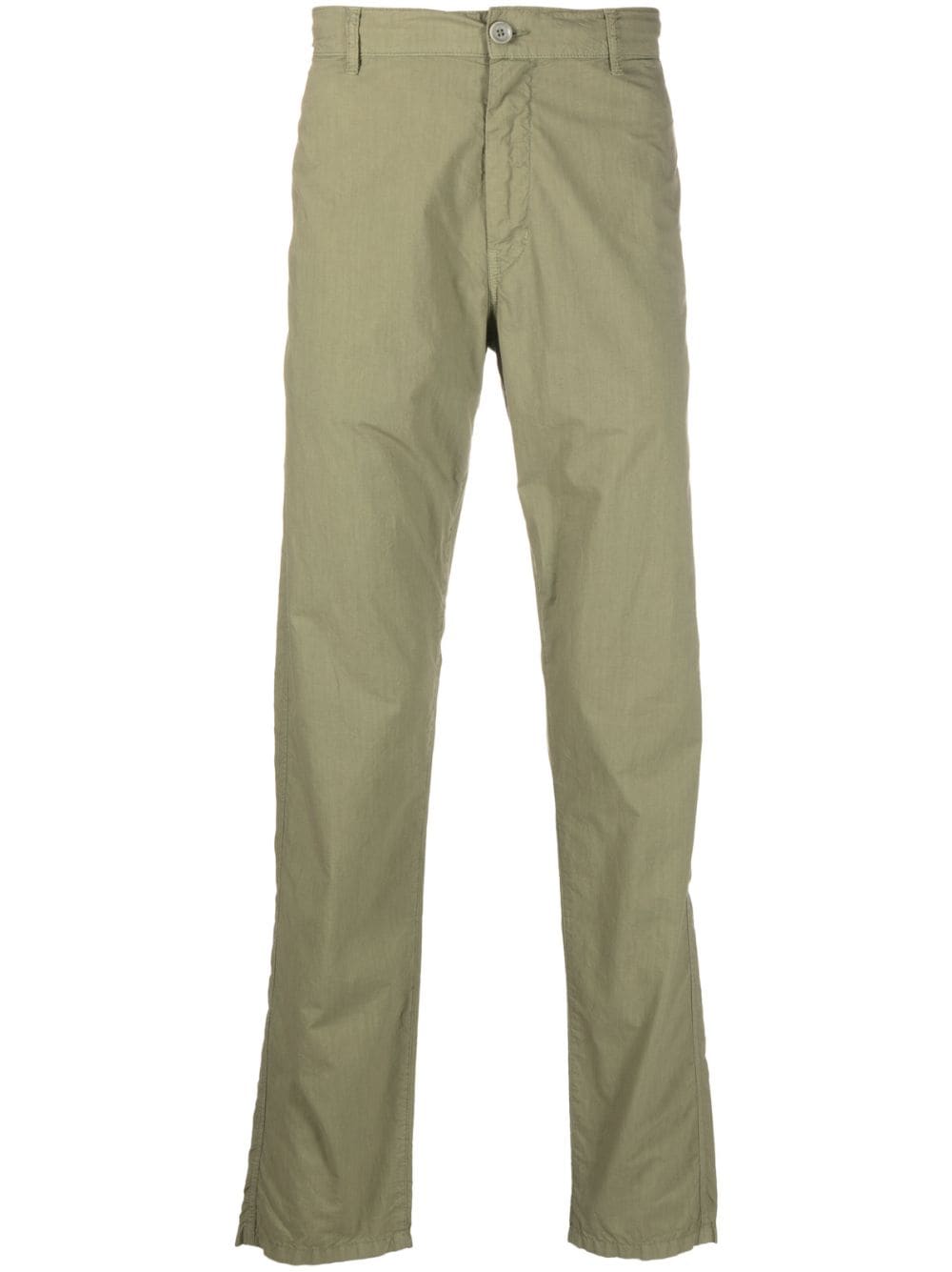 ASPESI straight-leg cotton chino trousers - Green von ASPESI