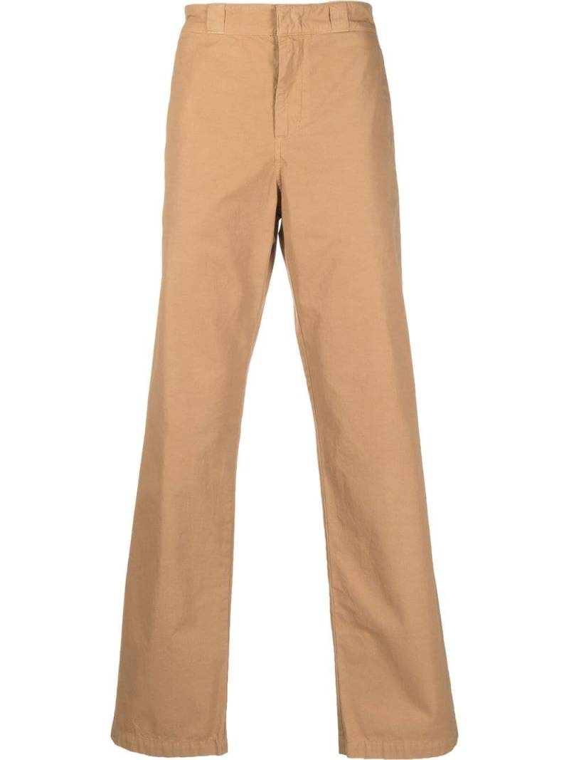 ASPESI straight-leg cotton trousers - Neutrals von ASPESI