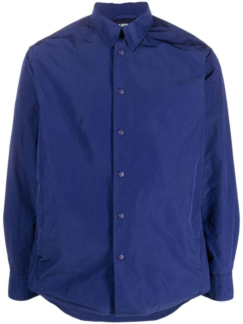 ASPESI straight-point collar shirt - Blue von ASPESI