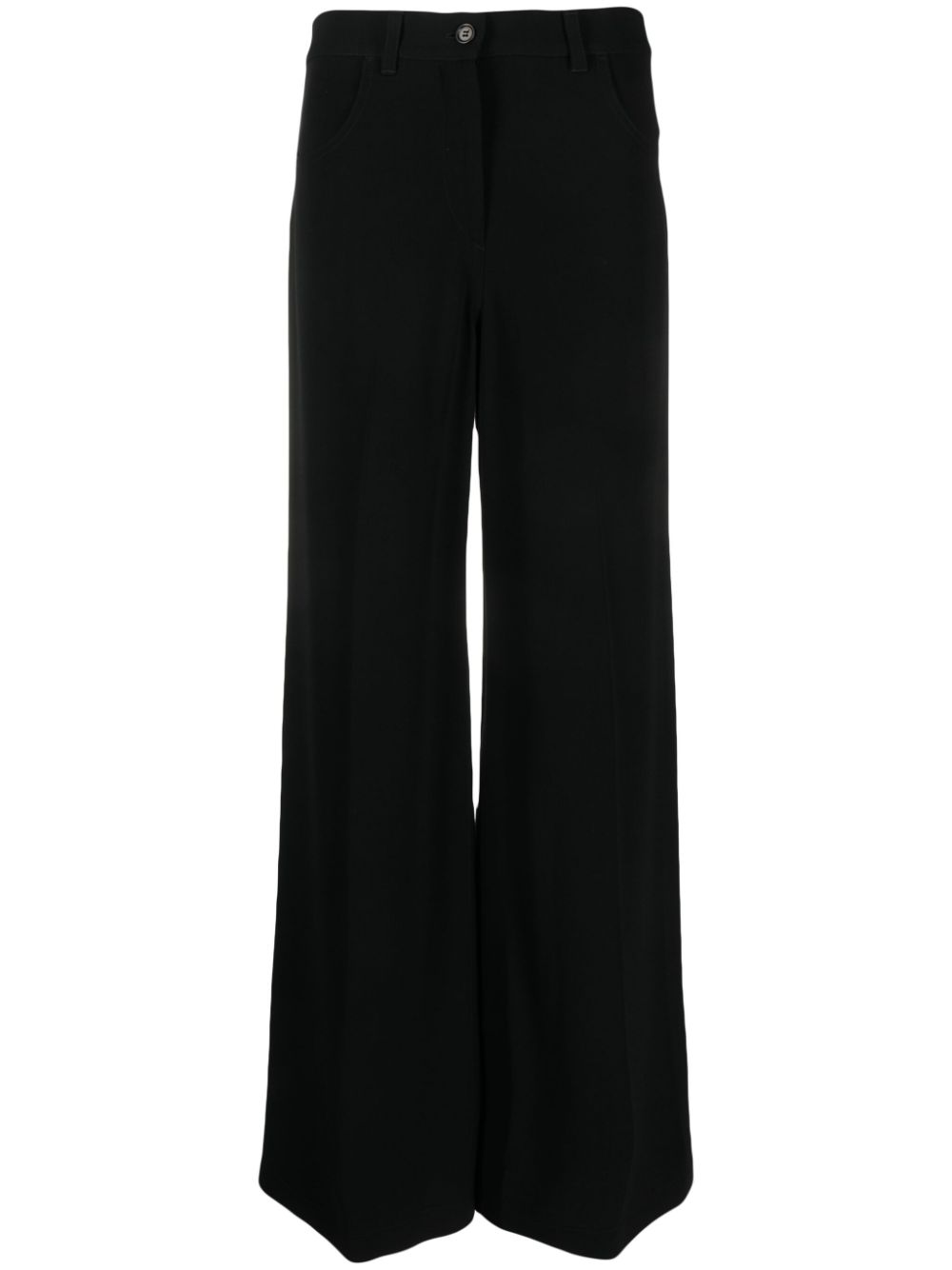 ASPESI wide-leg tailored trousers - Black von ASPESI