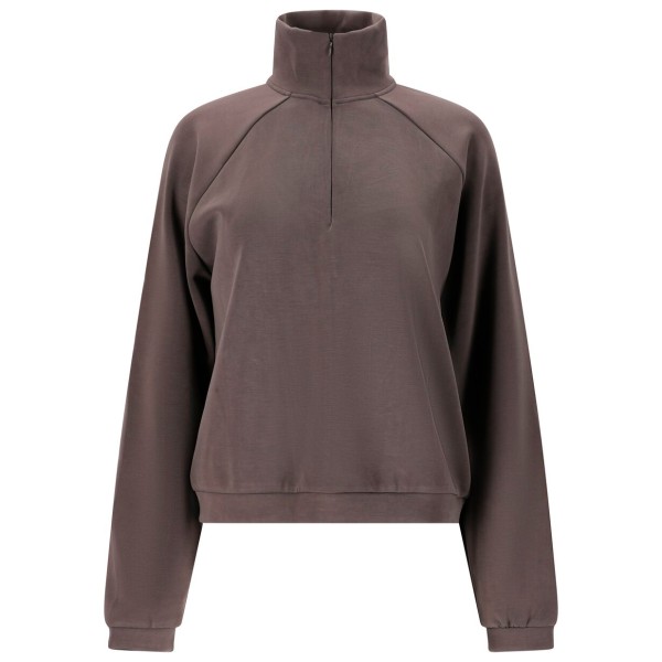 ATHLECIA - Women's Elaina Sweat Shirt - Pullover Gr 34;36;38;40;42;44;46 braun;weiß/beige von ATHLECIA