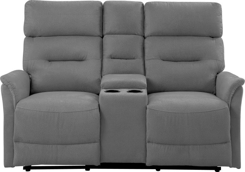 ATLANTIC home collection 2-Sitzer »Falk«, Zwei Relaxfunktionen, Mittelkosole mit Stauraum und Getränkehalter von ATLANTIC home collection