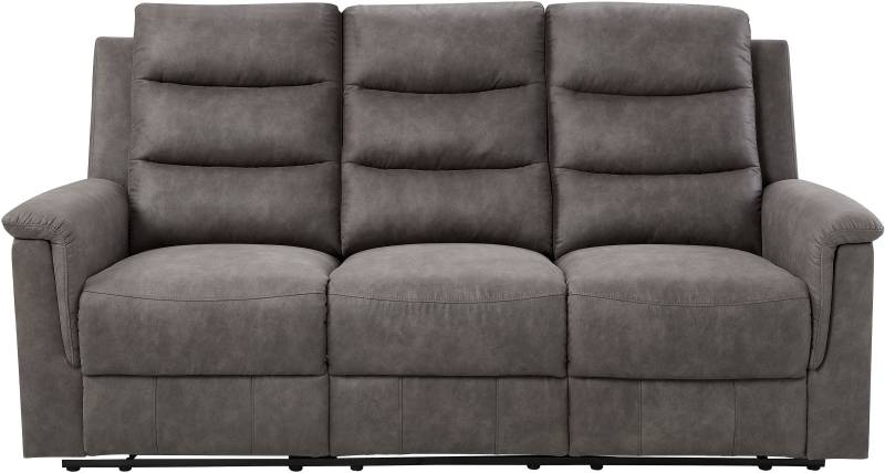 ATLANTIC home collection 3-Sitzer »Cliff mit 2 Relaxfunktionen«, Federkern und Becherhaltern in klappbarer Mittelkonsole von ATLANTIC home collection