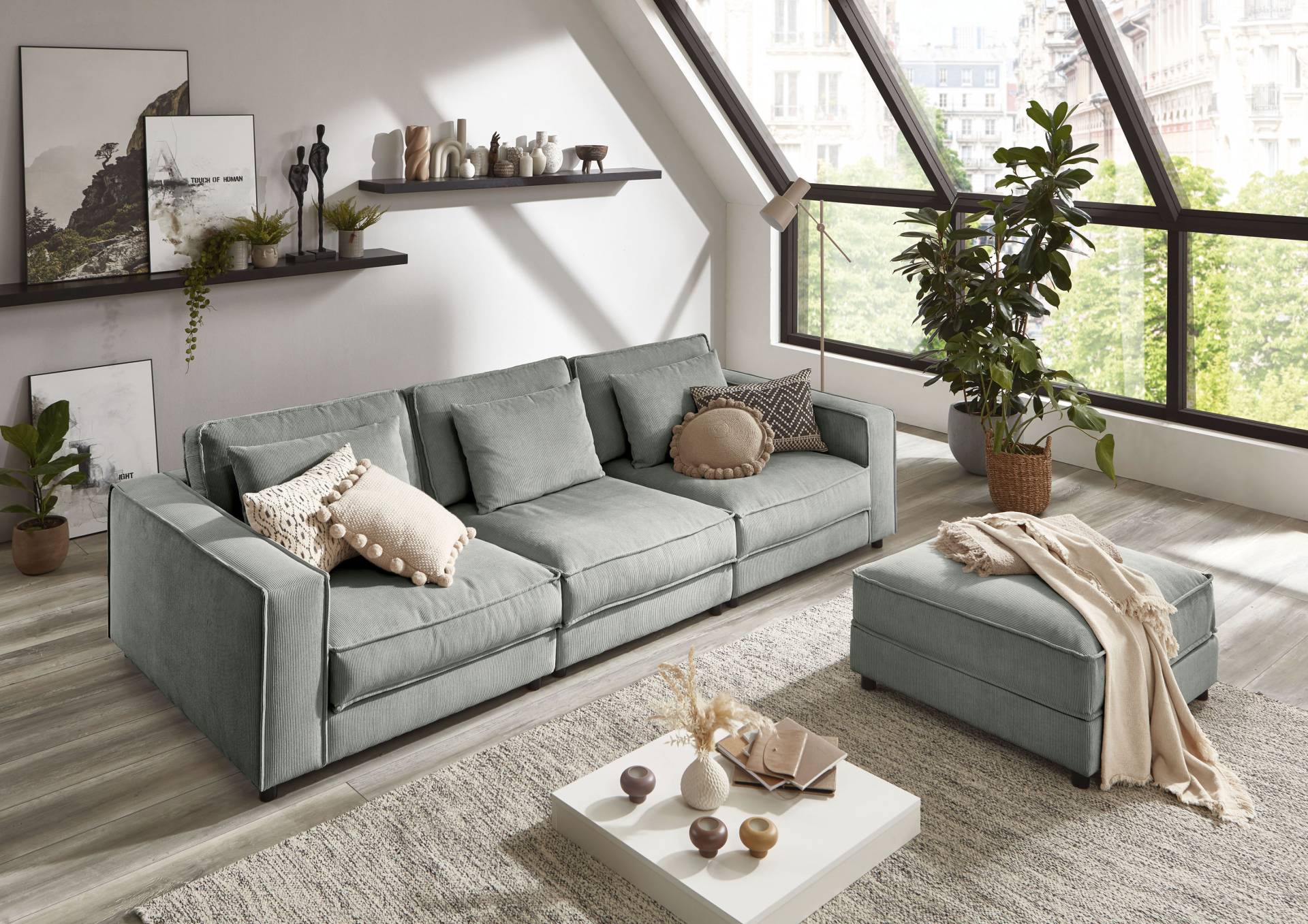 ATLANTIC home collection 3-Sitzer »Valan« von ATLANTIC home collection