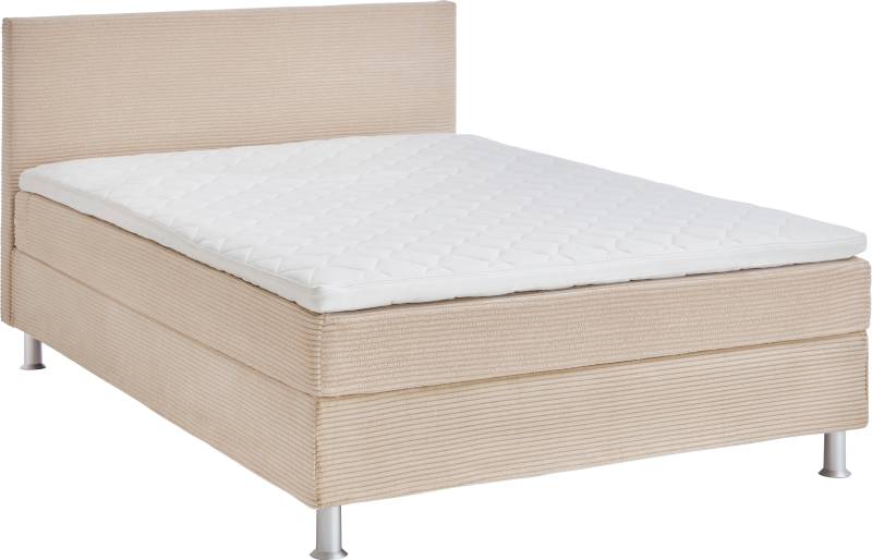 ATLANTIC home collection Boxbett »Edison«, inkl. Bonnellfederkern-Matratze und Topper von ATLANTIC home collection