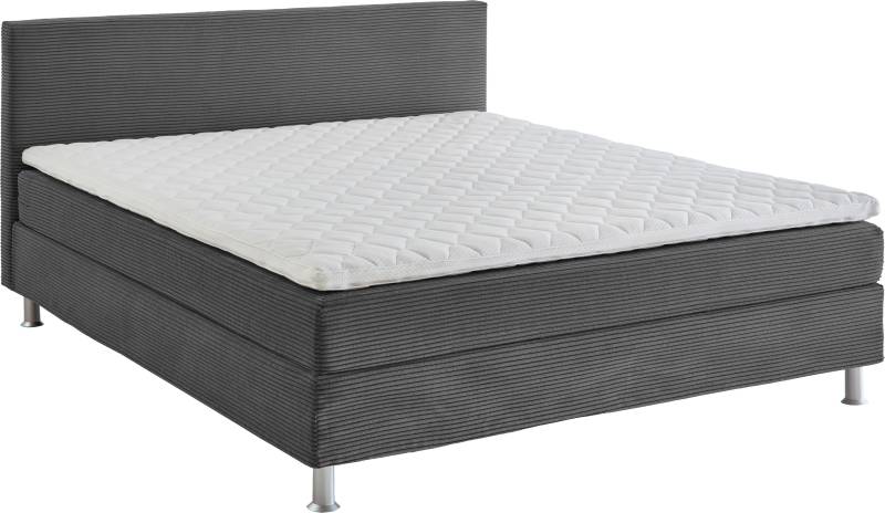 ATLANTIC home collection Boxbett »Edison«, inkl. Bonnellfederkern-Matratze und Topper von ATLANTIC home collection