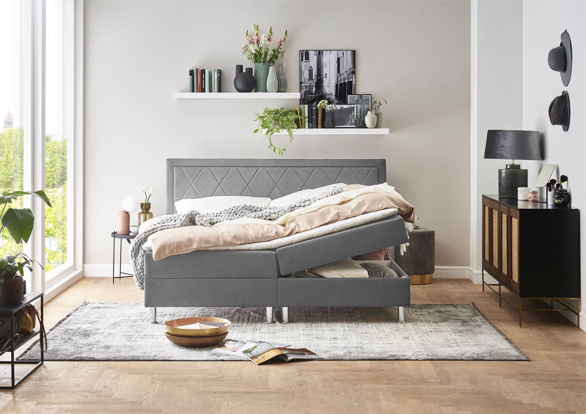 ATLANTIC home collection Boxbett »Helen« von ATLANTIC home collection