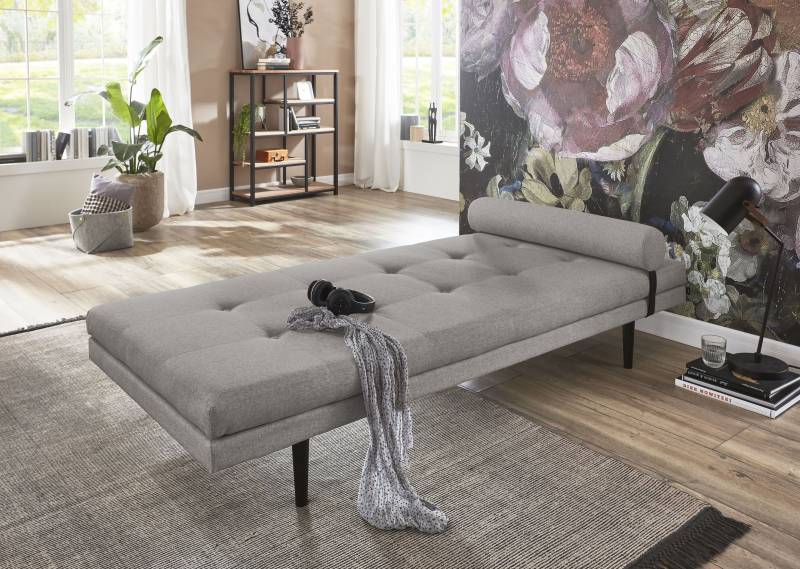 ATLANTIC home collection Chaiselongue »Bergen«, Tagesliege im Japanischen Stil, inklusive arretierbarer Nackenrolle von ATLANTIC home collection