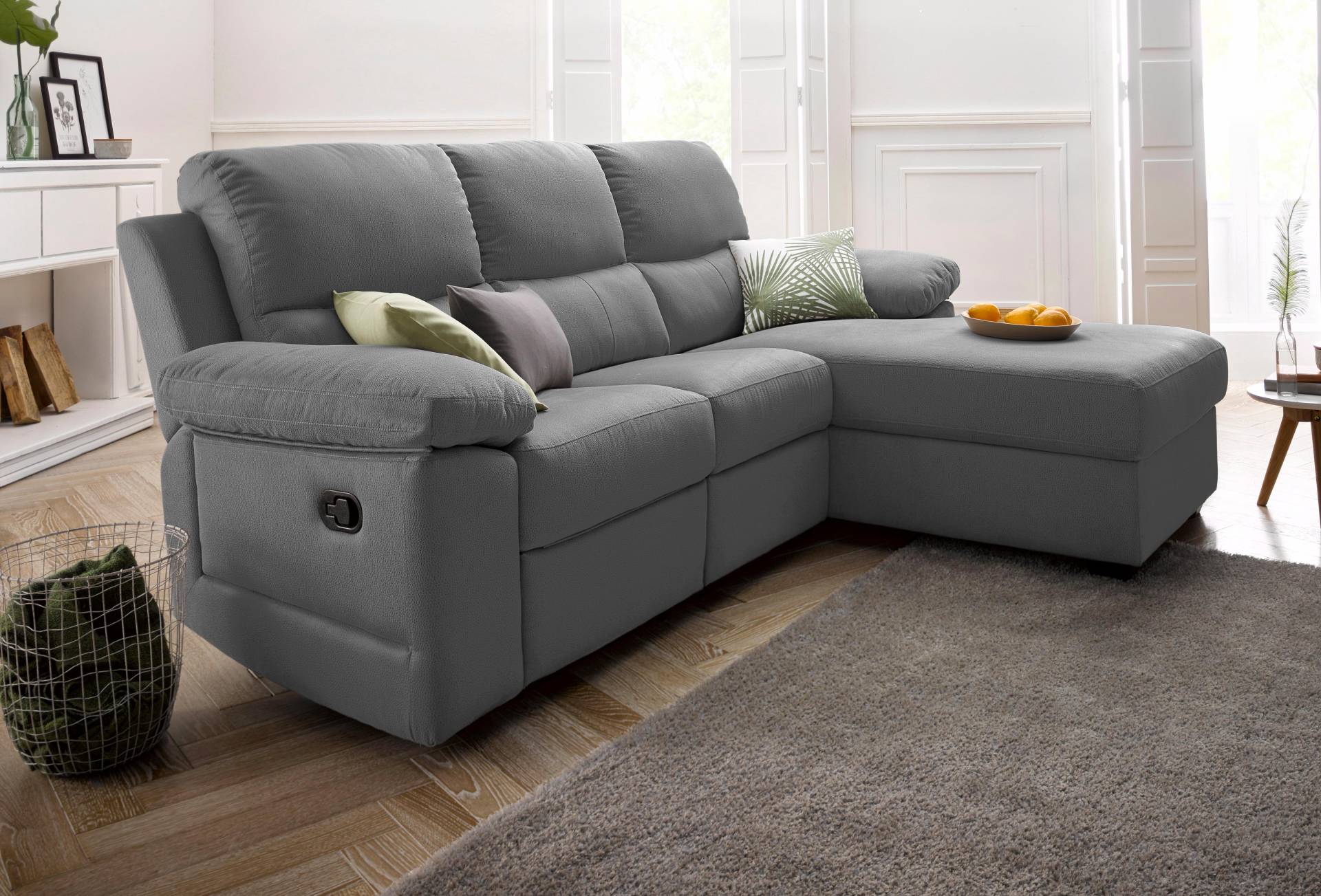 ATLANTIC home collection Ecksofa »Conrad L-Form« von ATLANTIC home collection