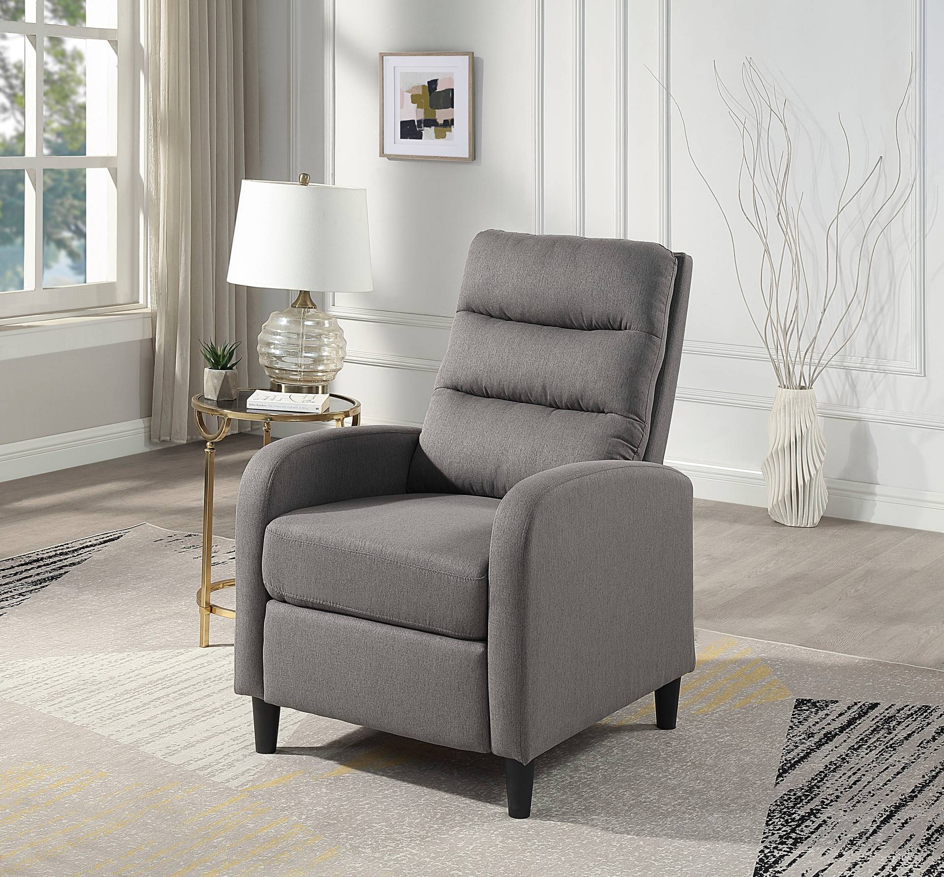 ATLANTIC home collection Relaxsessel »Tiago«, mit Körperdruck aktivierbarer Relaxfunktion, Wellenunterfederung von ATLANTIC home collection