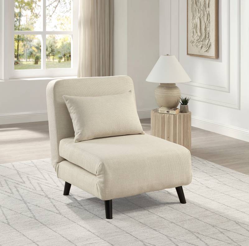 ATLANTIC home collection Sessel »Robby«, inkl. Bettfunktion, mehrfach verstellbar, Strukturbezug von ATLANTIC home collection