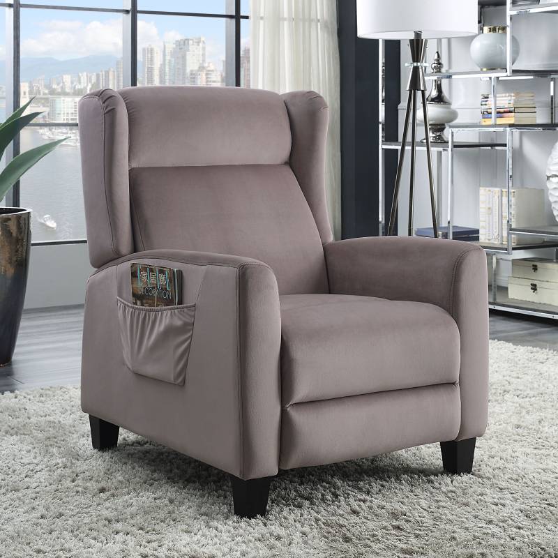 ATLANTIC home collection TV-Sessel »Timo«, klassischer Ohrensessel mit Relaxfunktion und praktischer Seitentasche von ATLANTIC home collection