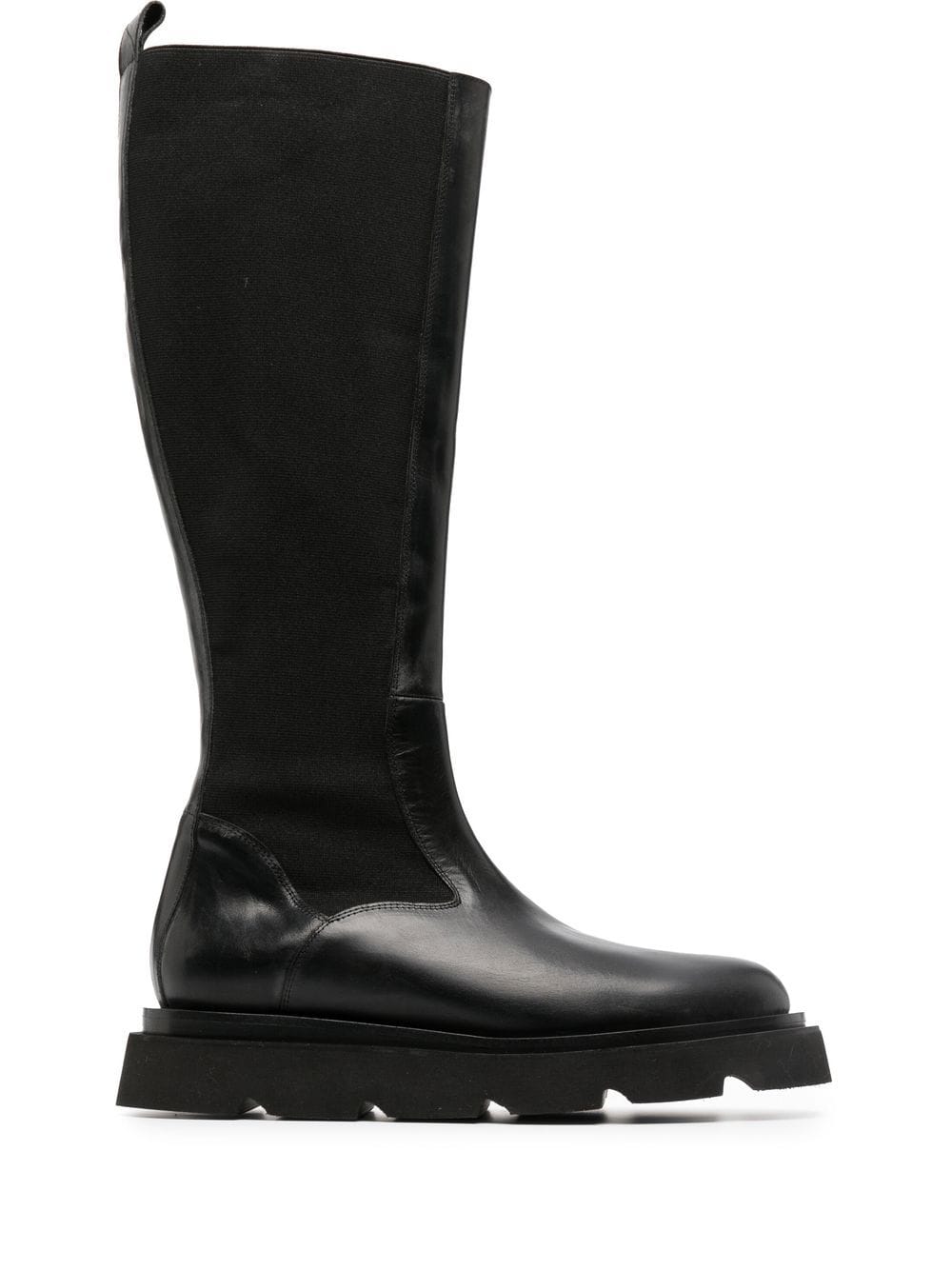 ATP Atelier Cometti knee-high leather boots - Black von ATP Atelier