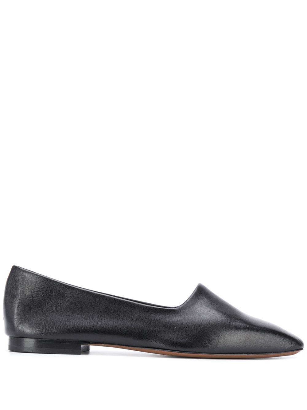 ATP Atelier square toe loafers - Black von ATP Atelier