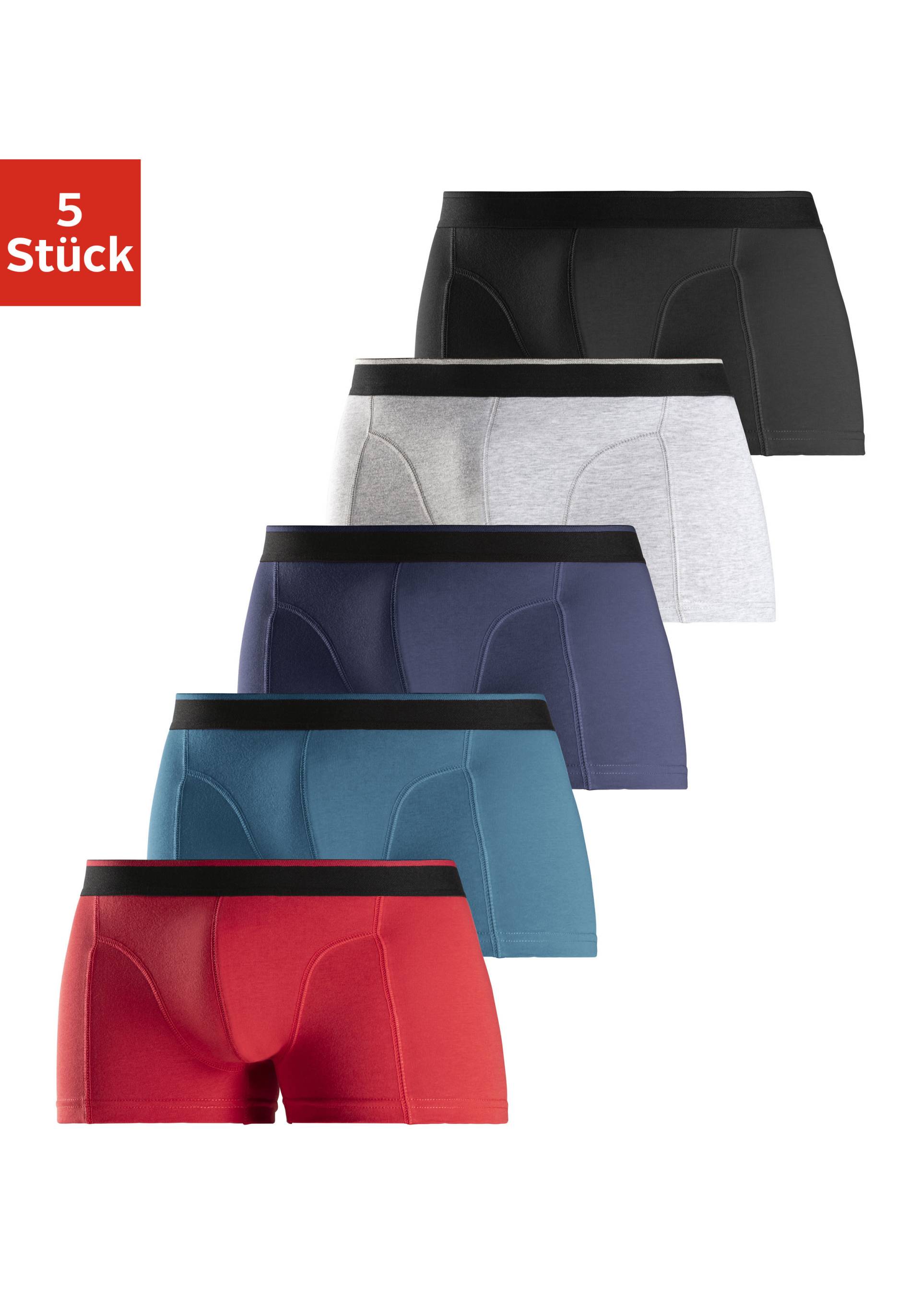 AUTHENTIC LE JOGGER Boxer »Boxershorts für Herren«, (Packung, 5 St.), aus Baumwollmix von AUTHENTIC LE JOGGER
