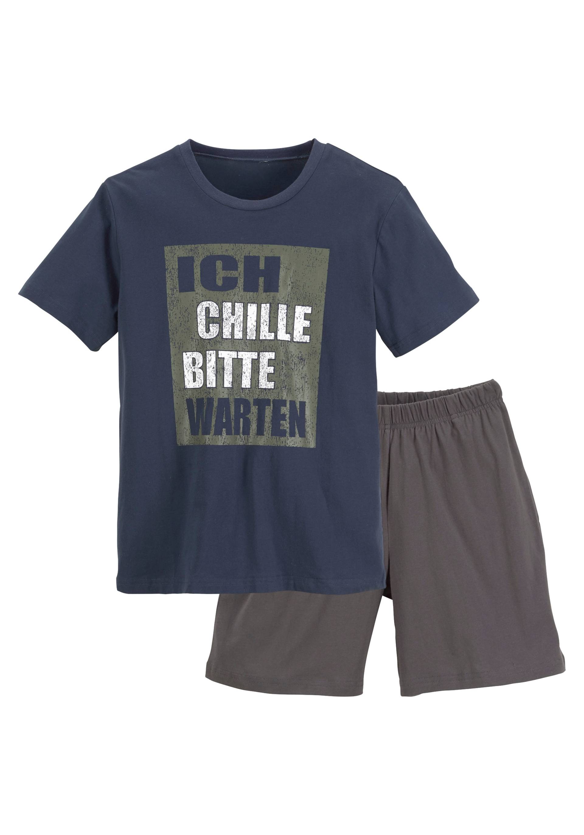 AUTHENTIC LE JOGGER Shorty »Pyjama«, (2 tlg., 1 Stück), aus Baumwolle von AUTHENTIC LE JOGGER