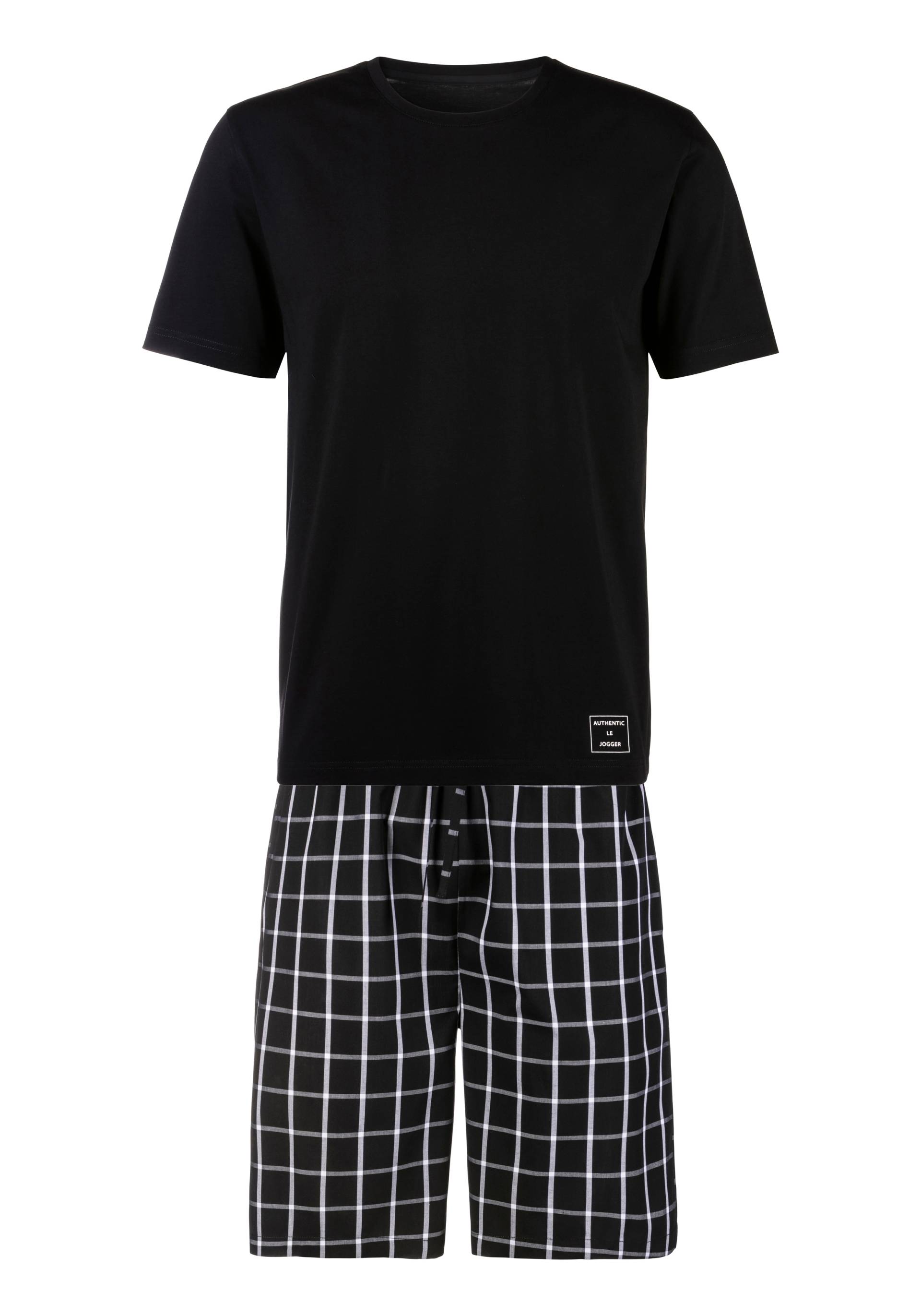 AUTHENTIC LE JOGGER Shorty, (2 tlg., 1 Stück), mit karierter Webhose von AUTHENTIC LE JOGGER