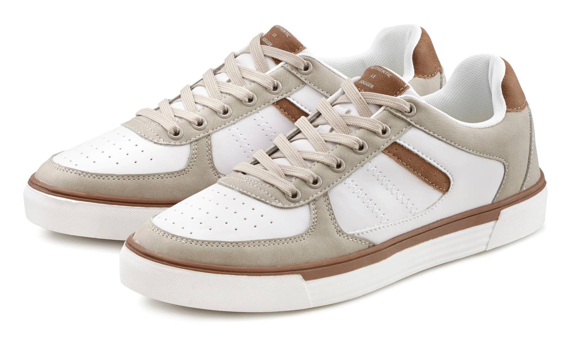 AUTHENTIC LE JOGGER Sneaker, Schnürhalbschuh, Freizeitschuh, Schnürschuh VEGAN AUTHENTIC LE JOGGER Sneaker, Schnürhalbschuh, Freizeitschuh, Schnürschuh VEGAN von AUTHENTIC LE JOGGER