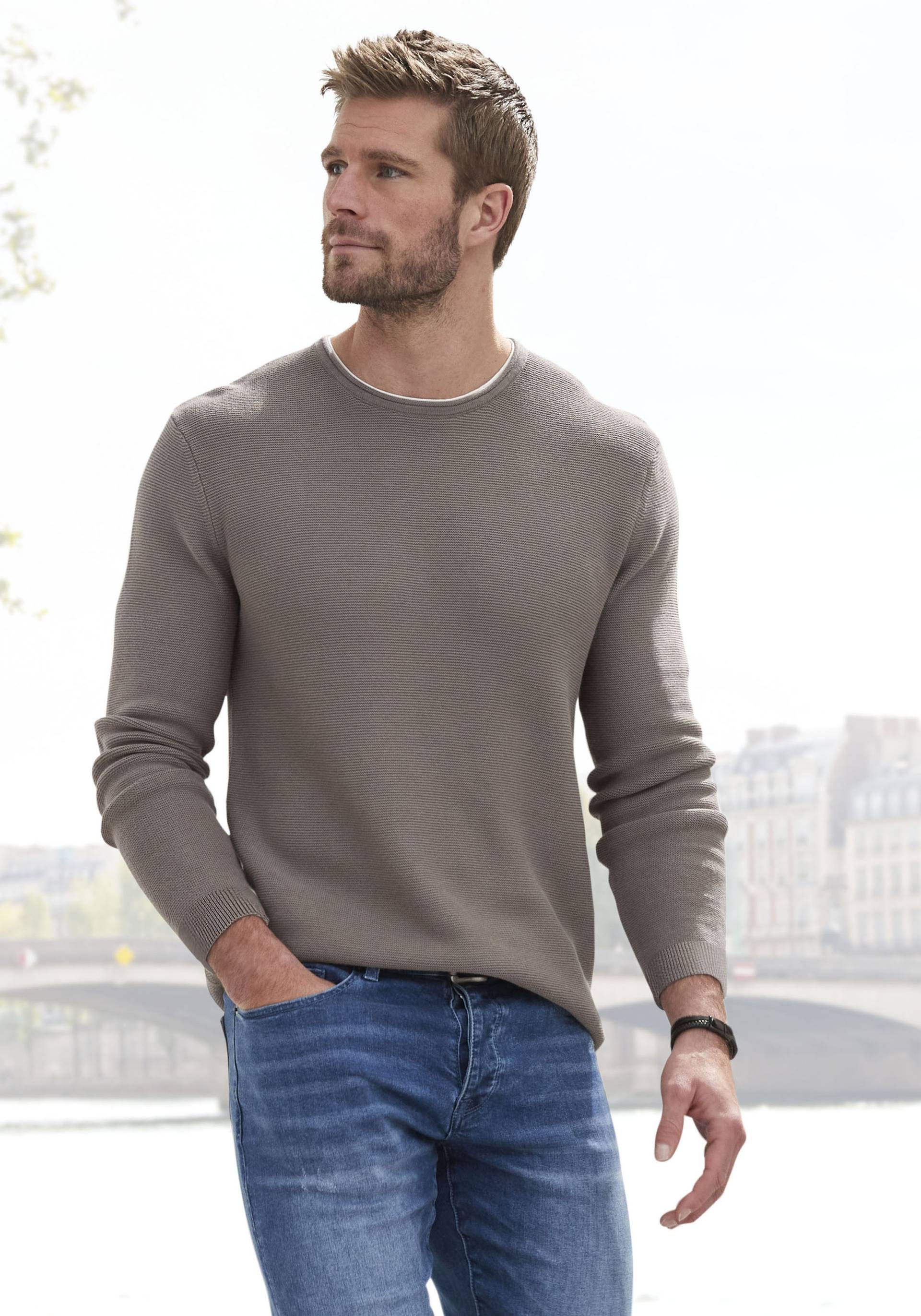 AUTHENTIC LE JOGGER Strickpullover, mit Double-Layer Optik, Pullover aus reiner Baumwolle AUTHENTIC LE JOGGER Strickpullover, mit Double-Layer Optik, Pullover aus reiner Baumwolle von AUTHENTIC LE JOGGER