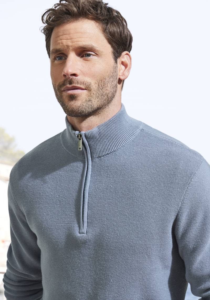AUTHENTIC LE JOGGER Troyer, Pullover mit Stehkragen und Reissverschluss von AUTHENTIC LE JOGGER