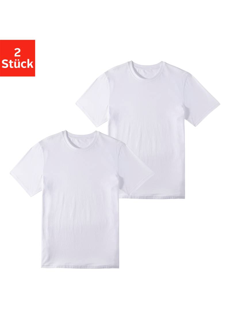 AUTHENTIC UNDERWEAR T-Shirt, (2 tlg.), aus angenehmer Baumwollqualität von AUTHENTIC UNDERWEAR