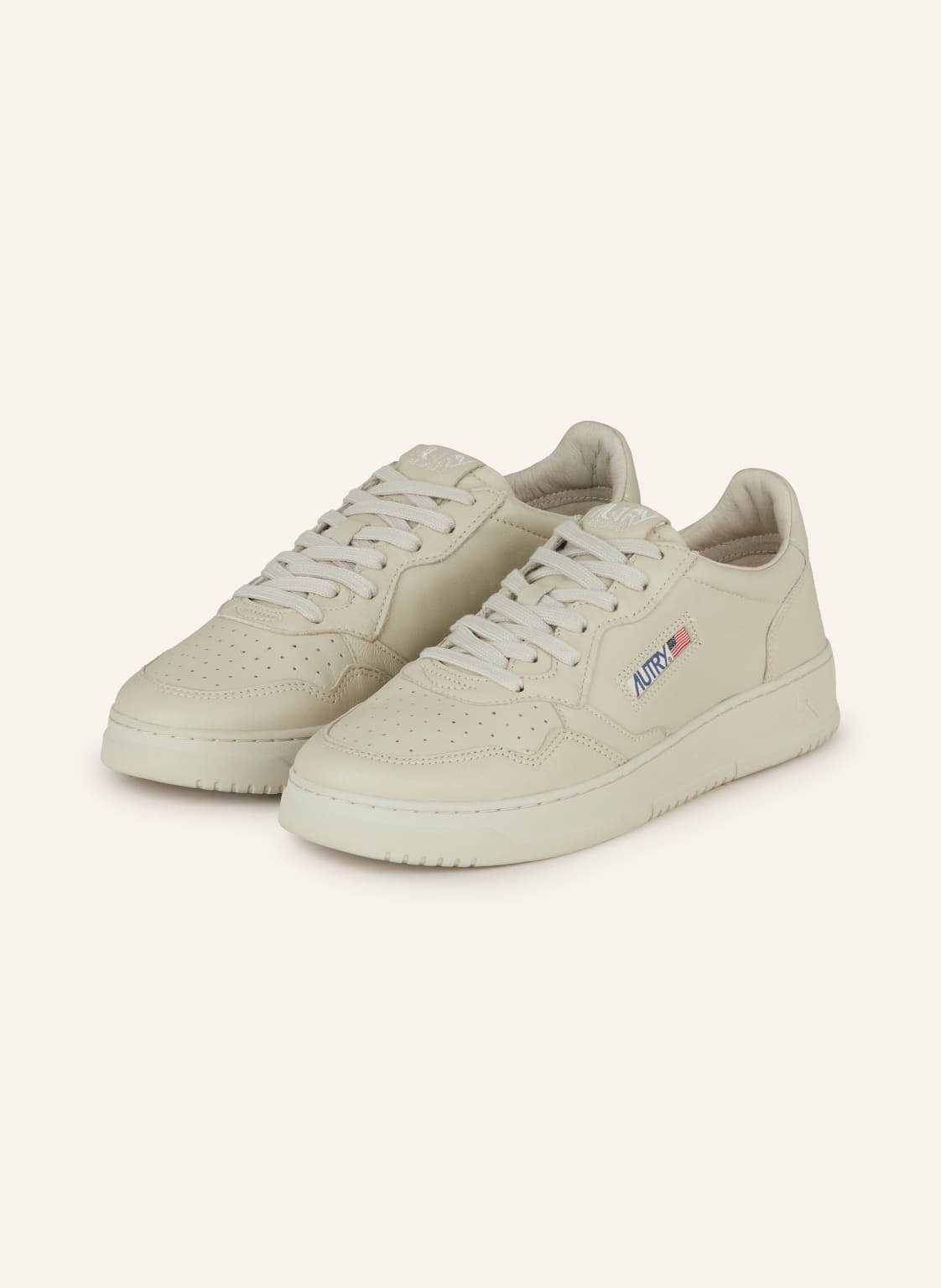 Autry Sneaker Medalist Mono Low beige Autry Sneaker Medalist Mono Low beige von AUTRY