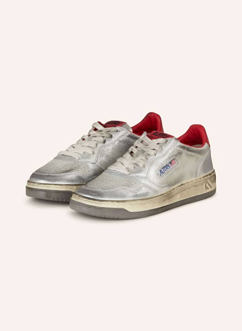 Autry Sneaker Super Vintage Low La grau von AUTRY
