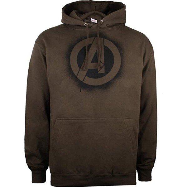 Kapuzenpullover Herren Olivegrün S von AVENGERS