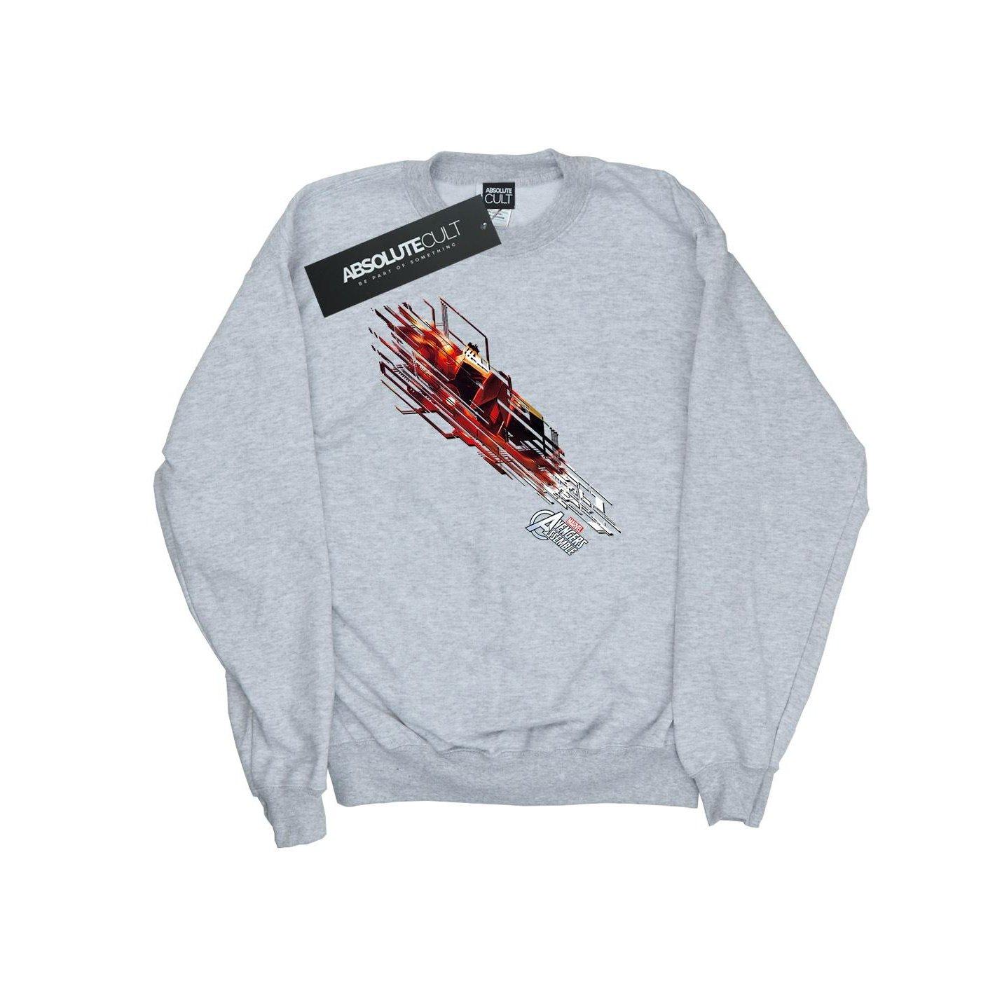 Sweatshirt Damen Grau M von AVENGERS