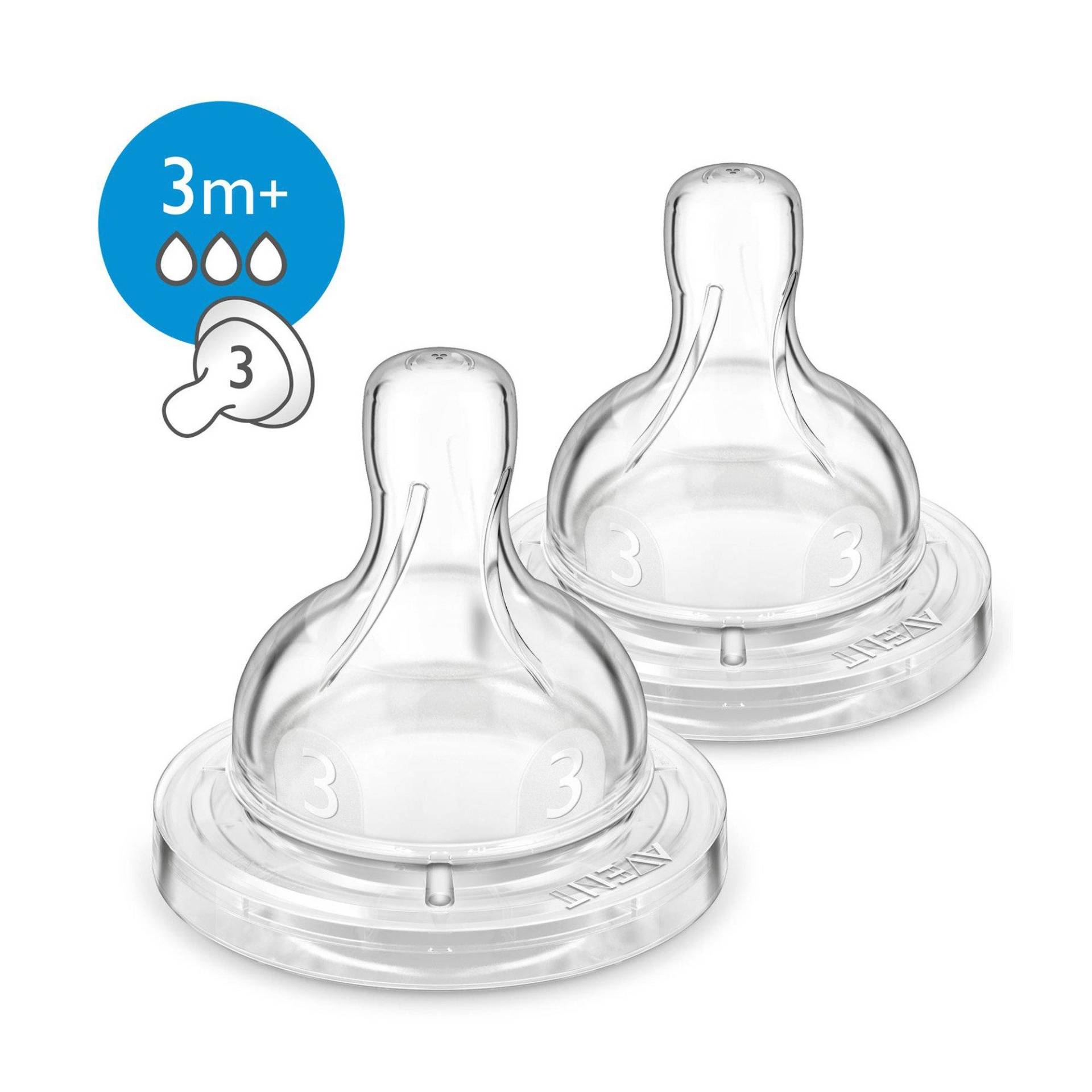 Schnuller Unisex Transparent 3 mesi von AVENT