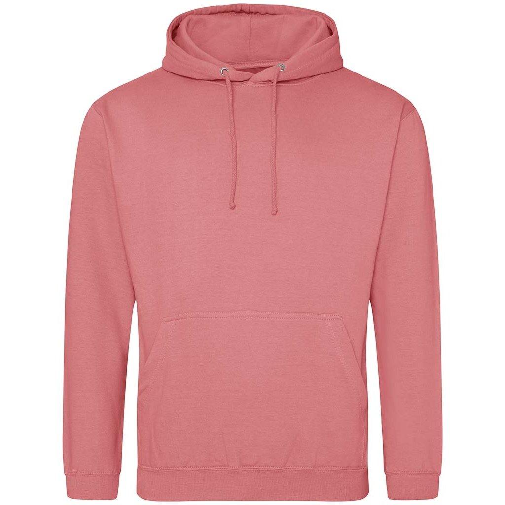 College Hoodie Damen Dusty Rose L von AWDis