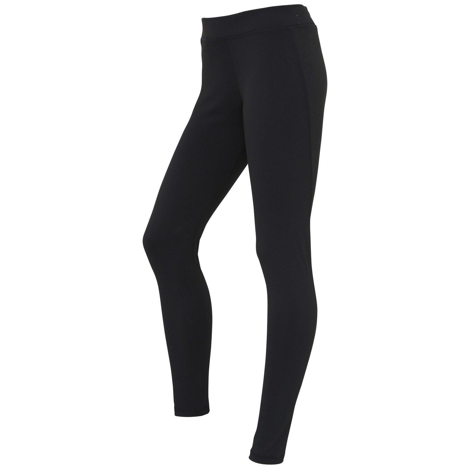 Just Cool Girlie Leggings Sporthose Damen Schwarz XS von AWDis