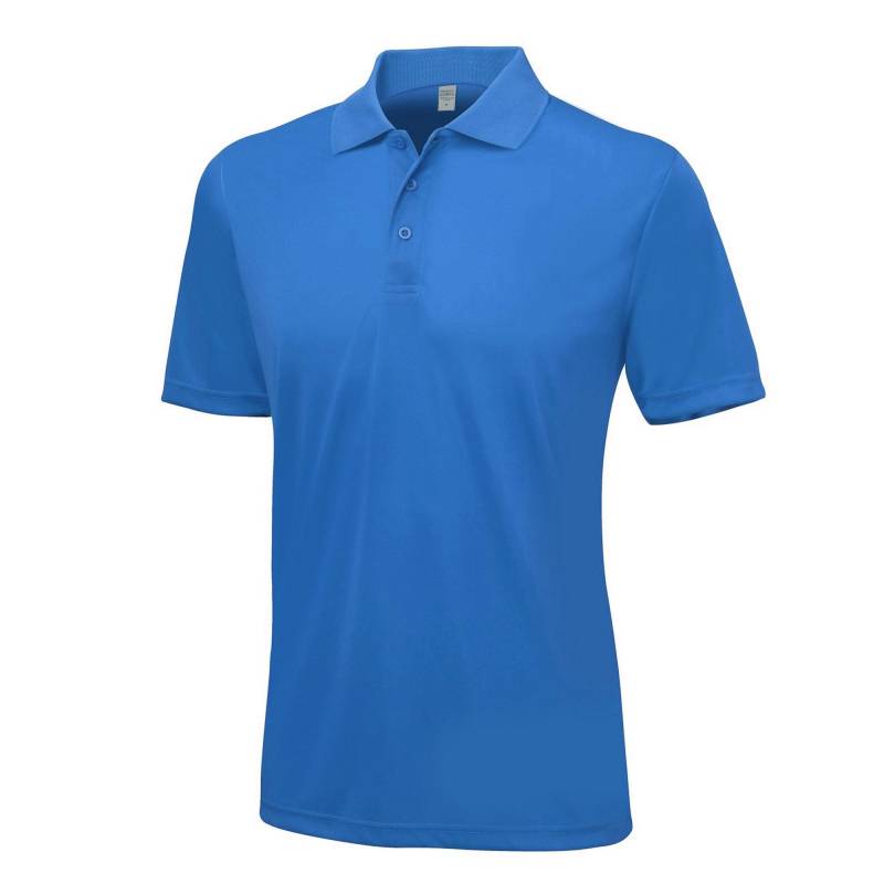 Just Cool Kurzarm Poloshirt Herren Königsblau L von AWDis