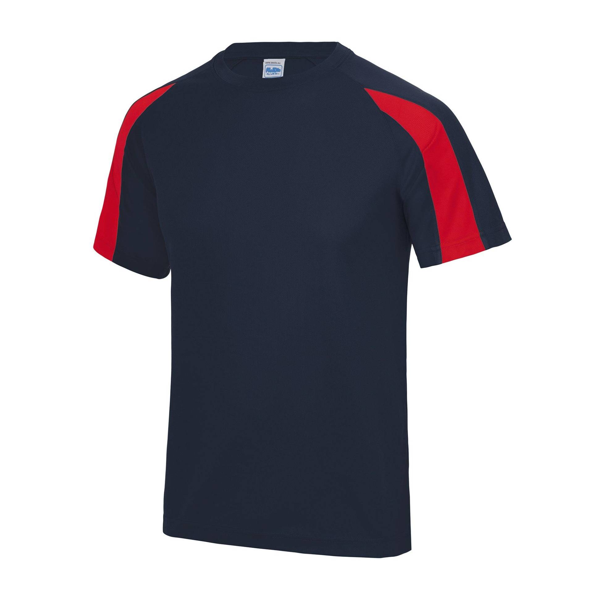 Just Cool Sport Tshirt Jungen Marine 3-4A von AWDis